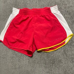 Nike Women’s Dri-Fit Red Livestrong Running Shorts Size Small